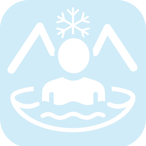 Eisbaden Icon hochauflösend